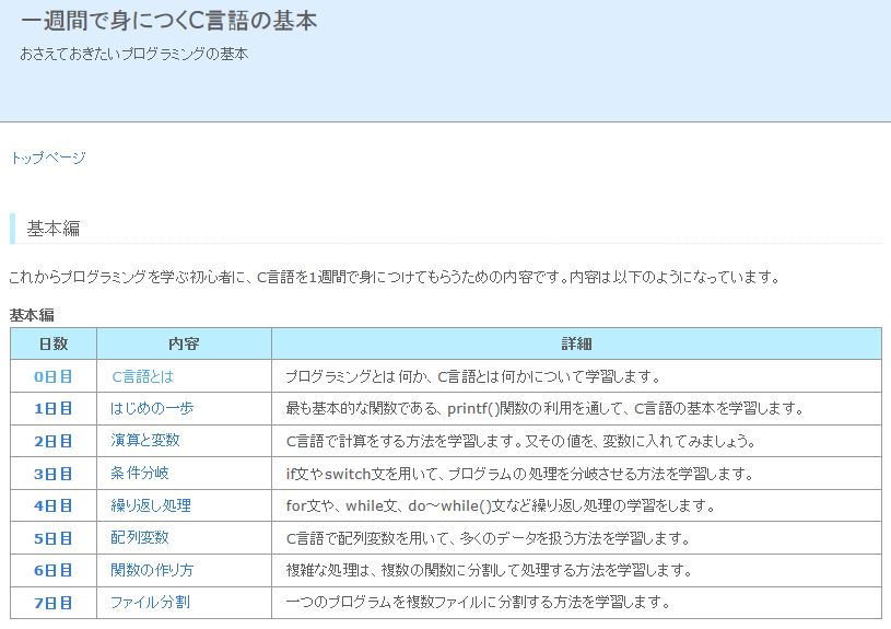 初心者向け C言語の問題が解ける学習サイト8選 Webcamp Media