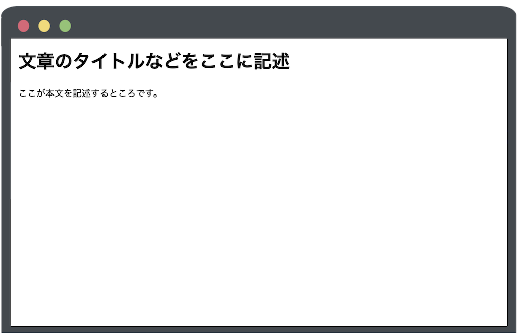 ブラウザ表示結果