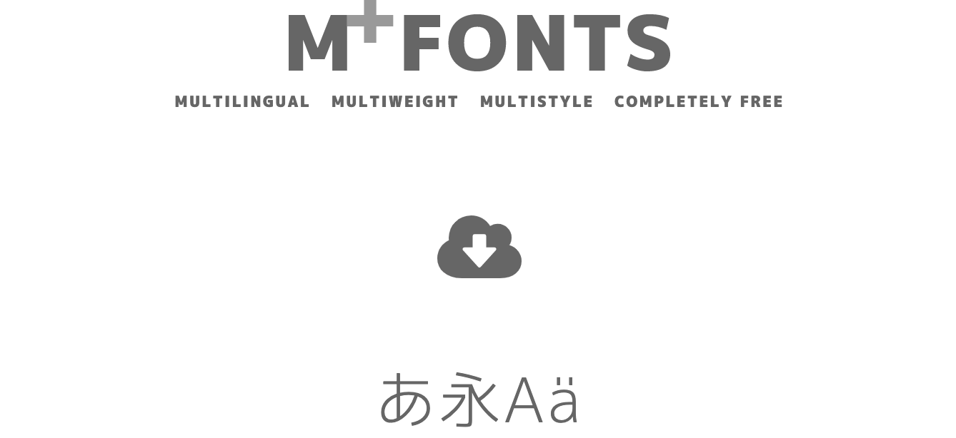 M+ fonts