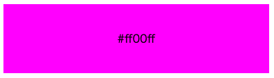 background-color: #ff00ff;を表現する画像