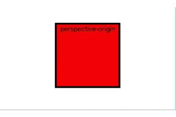 perspective-origin: top;を解説する画像