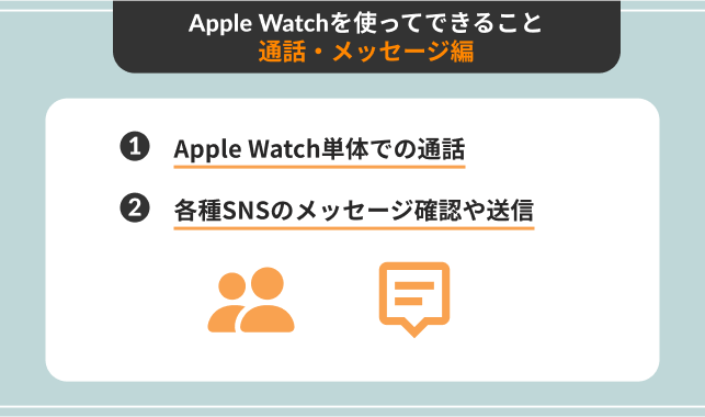 Apple Watchを使ってできること｜通話・メッセージ編