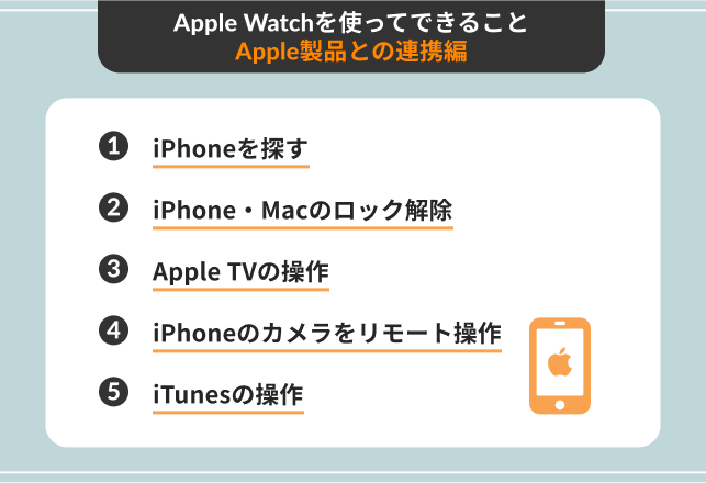 Apple Watchを使ってできること｜Apple製品との連携編